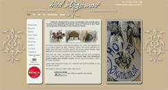 Desktop Screenshot of hoteldevigniamont.com